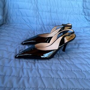 Cole Haan-Black Patent-Carma OT Air MJ-7.5- Worn 1x